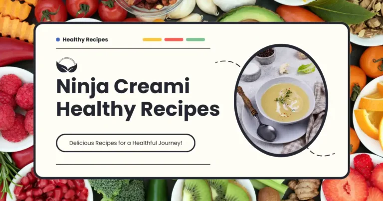 Ninja Creami Healthy Recipes